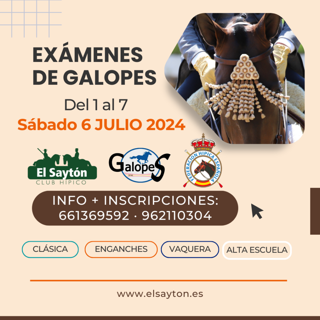 Exámen Galopes 